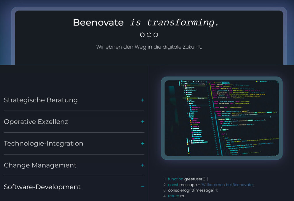 Referenz von Beenovate